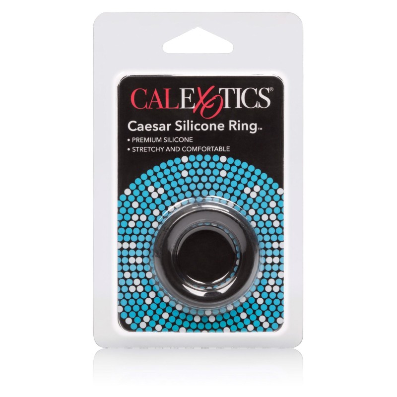 Pierścień-ADONIS SILICONE RINGS CAESER BLACK